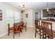 Eat-in kitchen with wood table and chairs, and breakfast bar seating at 3092 Morningdale Dr, Mount Pleasant, SC 29466