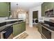 Kitchen with stainless appliances and granite countertops at 3092 Morningdale Dr, Mount Pleasant, SC 29466