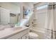 Bright bathroom featuring single vanity and shower and tub combination at 3278 Great Egret Dr, Johns Island, SC 29455