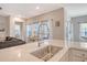Bright kitchen sink with gooseneck faucet and bright countertops offers a modern, clean aesthetic at 3278 Great Egret Dr, Johns Island, SC 29455