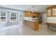 Bright kitchen with stainless steel appliances, tile floors, and a breakfast nook with bay window at 332 Clayton Dr, Charleston, SC 29414