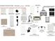 Sample selections of design options including, kitchen backsplash, granite countertops, paint colors, and bathroom fixtures at 340 Trailmore Ln, Summerville, SC 29486