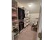 Spacious walk-in closet with custom shelving for optimal storage at 351 Duncan Chapel Rd, Harleyville, SC 29448