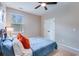 Cozy bedroom featuring a window, closet, and ceiling fan at 444 Cedarview Rd, Summerville, SC 29486