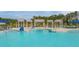 Relaxing community pool area featuring shaded lounge areas and serene blue waters for ultimate relaxation at 444 Cedarview Rd, Summerville, SC 29486