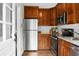 Bright kitchen with stainless steel appliances, granite countertops and access to the backyard at 4810 Parkside Dr, North Charleston, SC 29405