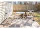 Inviting backyard patio with seating, ideal for outdoor relaxation at 529 Laurel Ridge Rd, North Charleston, SC 29418