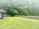 A lush green backyard with a wooden fence provides privacy and space for outdoor activities at 610 Knowledge Dr, Ladson, SC 29456