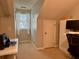 Bright bedroom features a sleek, white desk area with monitors at 7 Lavington Rd, Charleston, SC 29407