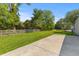 Expansive backyard with a well-maintained lawn and a concrete patio area at 7 Wesley Dr, Charleston, SC 29407