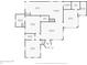 Floor plan showing the layout of the home, including the kitchen, bedrooms, and living room at 7 Wesley Dr, Charleston, SC 29407
