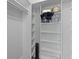 Walk-in closet offering ample storage with built-in shelving at 7 Wesley Dr, Charleston, SC 29407