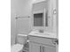 Clean bathroom features a white vanity, toilet and shower-tub combo with modern fixtures and decor at 727 Hodge Rd, Summerville, SC 29483