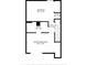 Floor plan showing the second floor with bedroom, utility, bath, hall, and Primary bedroom at 7813 Sandida Ct, North Charleston, SC 29418