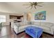 Open-concept living room flowing into the kitchen, perfect for entertaining and Gathering gatherings at 8038 Regency Elm Dr, North Charleston, SC 29406
