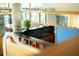 Stylish kitchen view from above with modern fixtures and bright natural light at 905 Palm Blvd, Isle of Palms, SC 29451