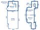 Floor plan featuring the utility room, garage, and the ADU including the living area and bedroom dimensions at 95 Gordon St, Charleston, SC 29403
