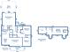Detailed floor plan showcasing the layout of the first and second floors, including room dimensions at 95 Gordon St, Charleston, SC 29403