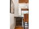 This kitchen features a wine fridge for chilling your favorite beverages at 95 Gordon St, Charleston, SC 29403