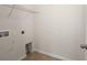 Functional laundry room with tile flooring and utility connections at 9711 Tackle St, Ladson, SC 29456