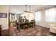 Bright dining room featuring an open concept design, elegant lighting, and stylish decor at 1076 Hatfield St, North Charleston, SC 29405