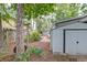 Backyard with shed and patio furniture at 109 Willow Ct, Summerville, SC 29486