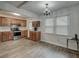 Eat-in kitchen with stainless appliances, granite countertops, and lots of natural light at 109 Willow Ct, Summerville, SC 29486