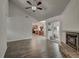 Open-concept living area with fireplace and access to the kitchen, perfect for entertaining and Gathering at 109 Willow Ct, Summerville, SC 29486