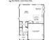 Layout of the home's first floor featuring a kitchen, Gathering room, and two car garage at 112 Shingle Oak Dr, Moncks Corner, SC 29461