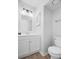 Clean bathroom with white vanity, modern sink and toilet, and a bright, fresh design at 113 Alcester Rd, Goose Creek, SC 29445