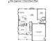 This floorplan features a kitchen, breakfast nook, Gathering room, dining room, foyer, and two-car garage at 114 Shingle Oak Dr, Moncks Corner, SC 29461
