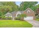 Charming single-Gathering home with a brick and vinyl exterior, well-manicured lawn, and two-car garage at 1148 Black Rush Cir, Mount Pleasant, SC 29466