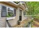 Exterior view of the outbuilding featuring flower boxes and black shutters at 1148 Black Rush Cir, Mount Pleasant, SC 29466
