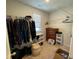 Spacious walk-in closet featuring ample shelving and racks for efficient storage, designed to keep your wardrobe organized at 116 Gaura Ln, Summerville, SC 29483