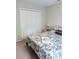 Inviting bedroom with plush carpeting and a double closet for ample storage at 123 Lynches River Dr, Summerville, SC 29485