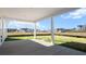 Covered patio featuring backyard view at 137 Summerwind Dr, Summerville, SC 29486