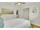 Calm bedroom featuring a comfortable bed, closet, and tranquil decor for restful nights at 1515 Mulberry St, Charleston, SC 29407