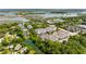 Aerial view of a waterfront condo community by the marsh and ocean at 1984 Folly Rd # A310, Charleston, SC 29412