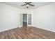 Cozy living room featuring a ceiling fan and French doors, perfect for relaxation at 201 Bigleaf Ct, Summerville, SC 29486