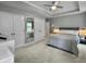 Spacious main bedroom with carpet, storage, and a large mirror; the room is well-lit at 2064 Promenade Ct, Mount Pleasant, SC 29466