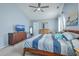 Cozy bedroom features modern decor, an airy atmosphere, and carpeted floors at 210 Delafield Dr, Summerville, SC 29483