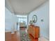Spacious entryway with hardwood floors leading to the living room at 210 Delafield Dr, Summerville, SC 29483