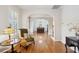 Spacious living room with hardwood floors and arched doorway at 2267 N Marsh Dr, Mount Pleasant, SC 29466