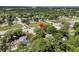 An aerial view of a house surrounded by mature trees, illustrating the quiet neighborhood setting at 2373 Sorentrue Ave, North Charleston, SC 29405