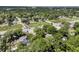 Overhead view of a neighborhood with mature trees, showcasing the property's location and surrounding area at 2373 Sorentrue Ave, North Charleston, SC 29405
