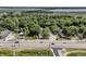Overhead view of the property, showcasing its location near the river and a road at 2373 Sorentrue Ave, North Charleston, SC 29405