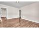 Bright living room featuring hardwood floors, neutral walls, and natural light at 2373 Sorentrue Ave, North Charleston, SC 29405