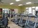 Well-equipped gym with treadmills, weights and other equipment for a convenient workout experience at 2402 Brackish Dr, Mount Pleasant, SC 29466
