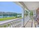 The balcony has view of a park with a lake at 2931 Waterleaf Rd, Johns Island, SC 29455
