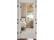 Inviting bedroom featuring designer wallpaper and a serene atmosphere at 301 Center St, Mount Pleasant, SC 29464